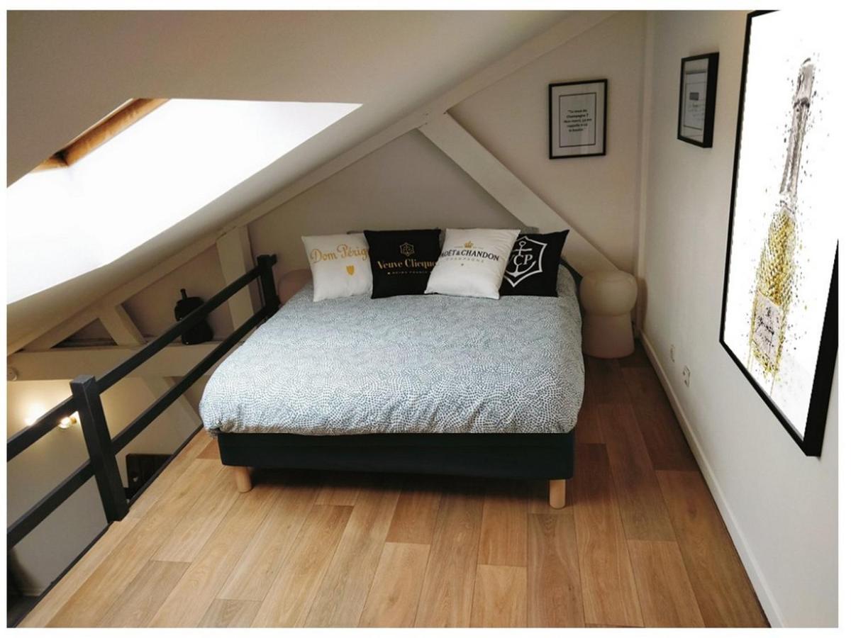 Apartmán Studio Champagne Remeš Exteriér fotografie
