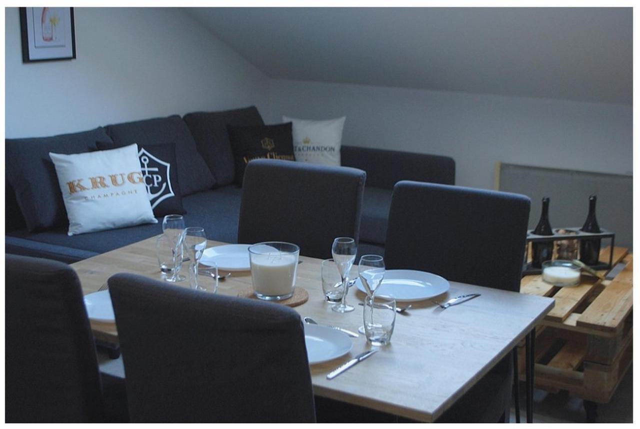 Apartmán Studio Champagne Remeš Exteriér fotografie