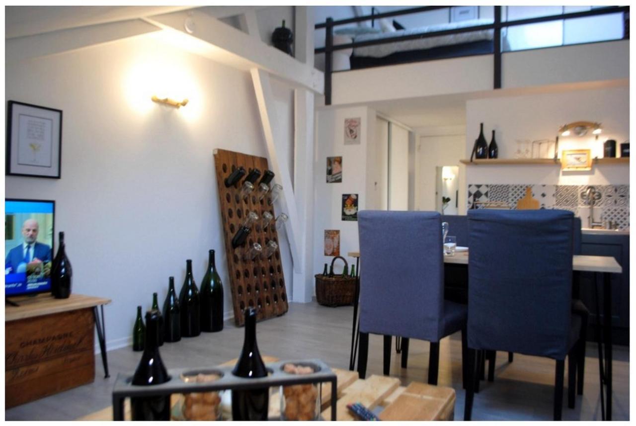 Apartmán Studio Champagne Remeš Exteriér fotografie
