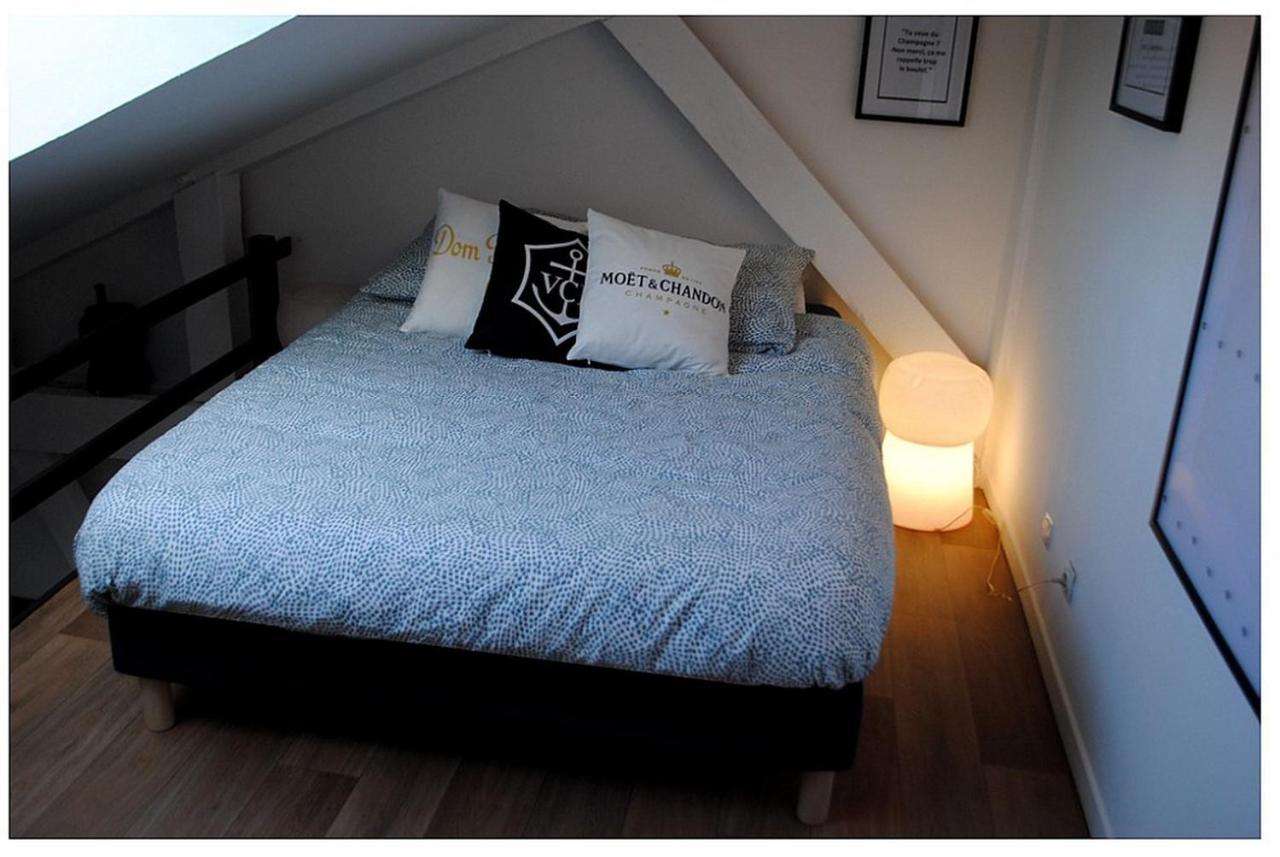 Apartmán Studio Champagne Remeš Exteriér fotografie