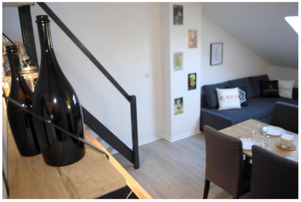 Apartmán Studio Champagne Remeš Exteriér fotografie